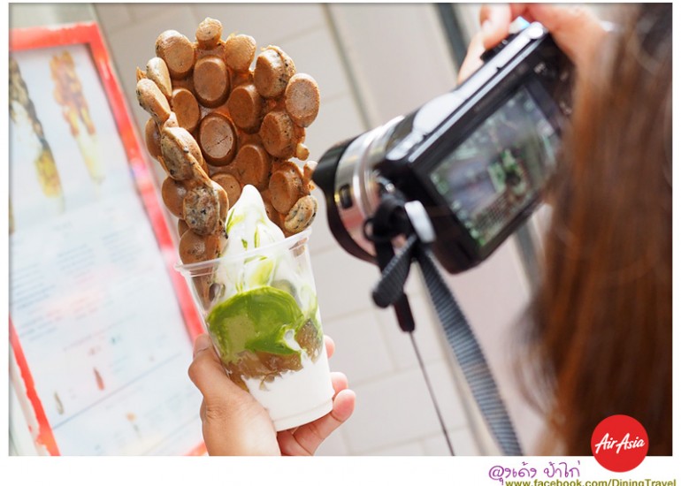 Oddies วาฟเฟิลบอล ขนมสัญชาติฮ่องกง (ยุคใหม่)