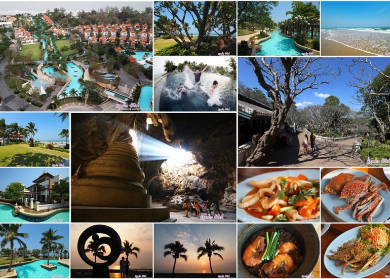 ทริปสนุกๆ เพชรบุรี ชะอำ หัวหิน เที่ยวถ้ำ กินอาหารทะเล เดินงานวัด พัก Boathouse Hua Hin