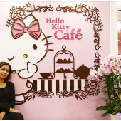Hello Kitty Cafe สาขา เมียงดง สำหรับคนรักแมวสีชมพู