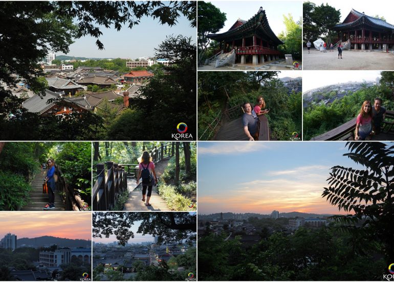 Omokdae & Imokdae (오목대와 이목대) จุดชมวิวเมืองจอนจู