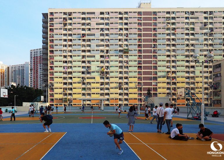 ตึกสายรุ้ง choi hung estate ติดสถานี choi hung estate ทางออก C