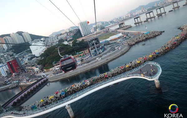 กระเช้า Busan Air Cruise & Songdo Skywalk แห่ง ปูซาน