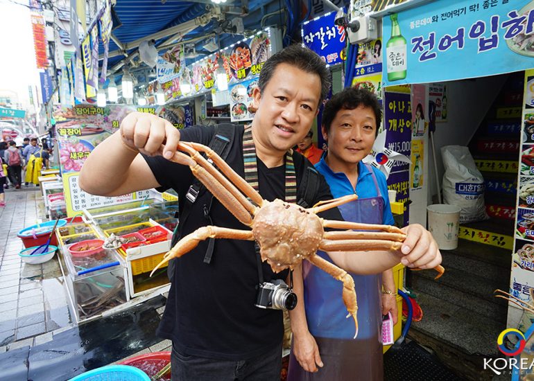 ตลาดปลาจากัลชี (Jagalchi Market) ปูซาน