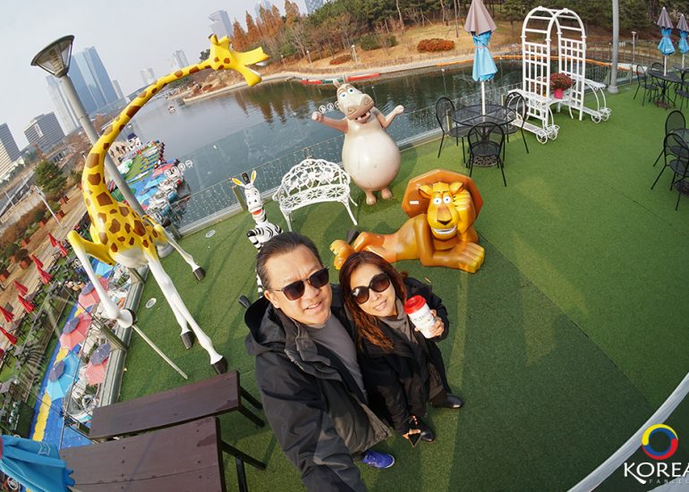 Sunset Cafe จุดชมวิว Songdo Central Park
