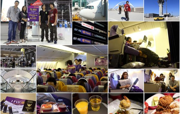 เดินทาง 18 ชั่งโมง การบินไทย เส้นทาง BKK-ICN-LAX บินไกลสู่ลอสแอนเจลิส