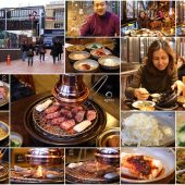 Busan Galbi เนื้อย่างระดับเทพ (11 คำ ราคา 700 บาท) ย่าน อิแทวอน เกาหลีใต้