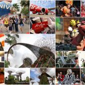 บินแอร์เอเชีย เที่ยวยูนิเวอร์แซล กดเงินที่ CIMB Bank สิงคโปร์