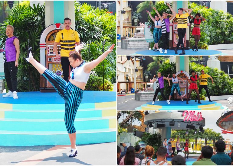 Turntables โชว์ใหม่ใน Universal Studios Singapore