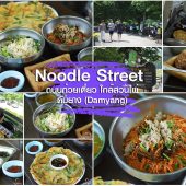 ถนนก๋วยเตี๋ยว เมือง ทัมยาง ( Damyang )