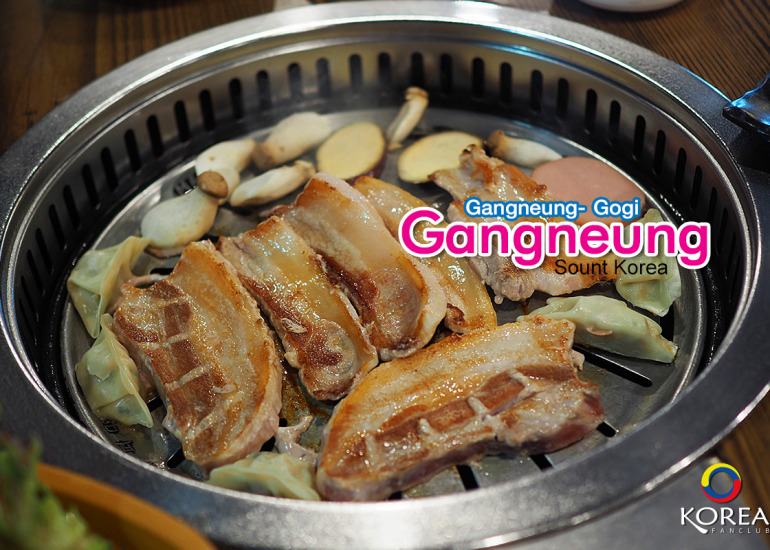 บุฟเฟ่ต์ หมูย่าง เกาหลี : คังนึง โกกิ