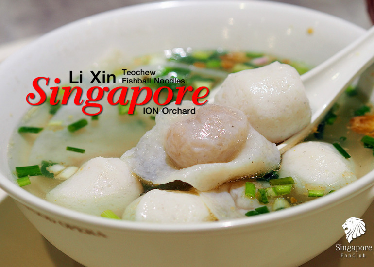 Li Xin Teochew Fishball Noodles