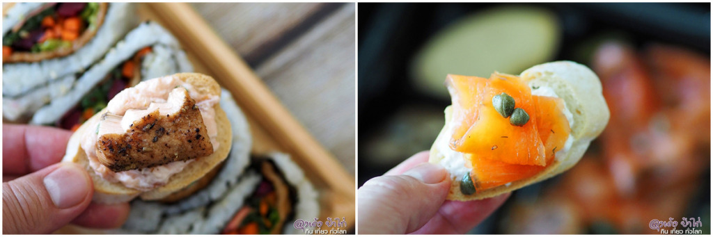 ไส้กรอกกะเพราแซลมอน
