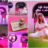 in the pink @ Blunos : คาเฟ่ สีชมพู