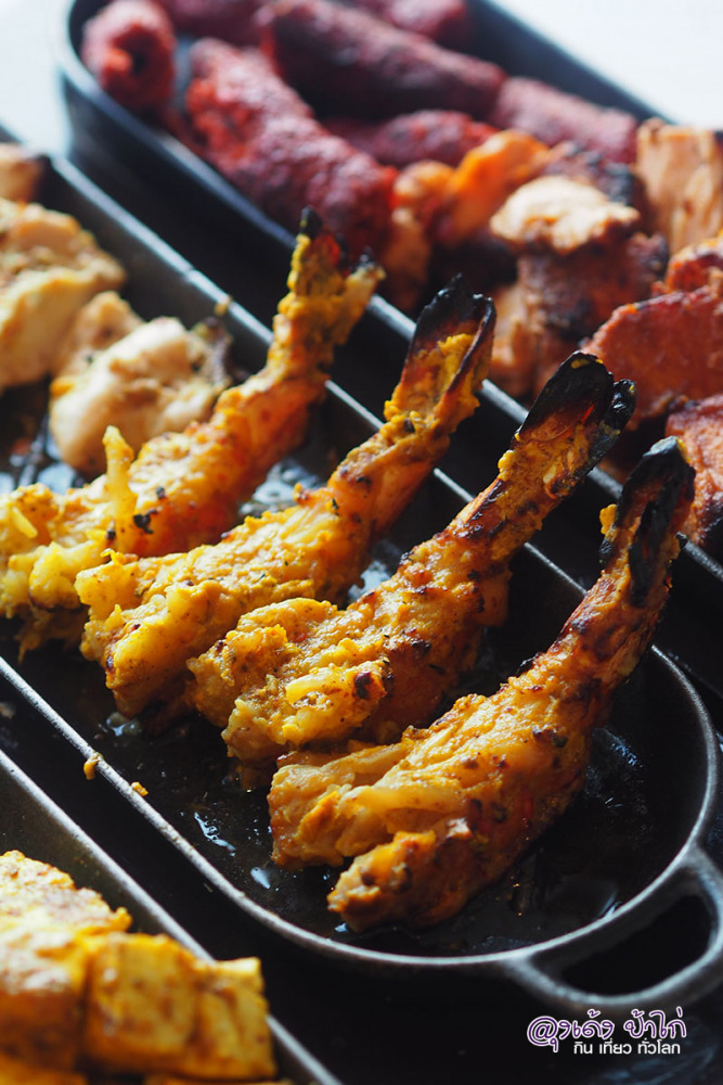 บุฟเฟ่ต์อาหารอินเดีย