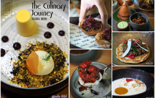 JHOL : The Culinary Journey : Testing Menu