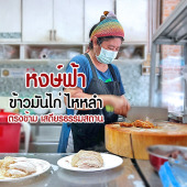 หงษ์ฟ้า ข้าวมันไก่ ไหหลำ : เสถียรธรรมสถาน